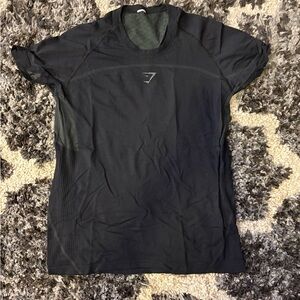 Gymshark Black Gym T-Shirt Size XL